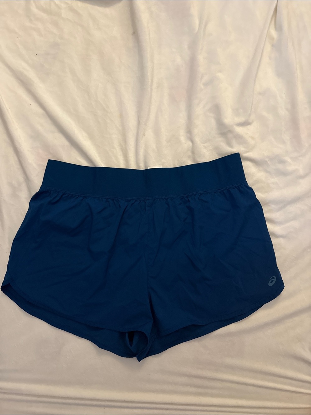 Blue Women's Athletic Running Shorts